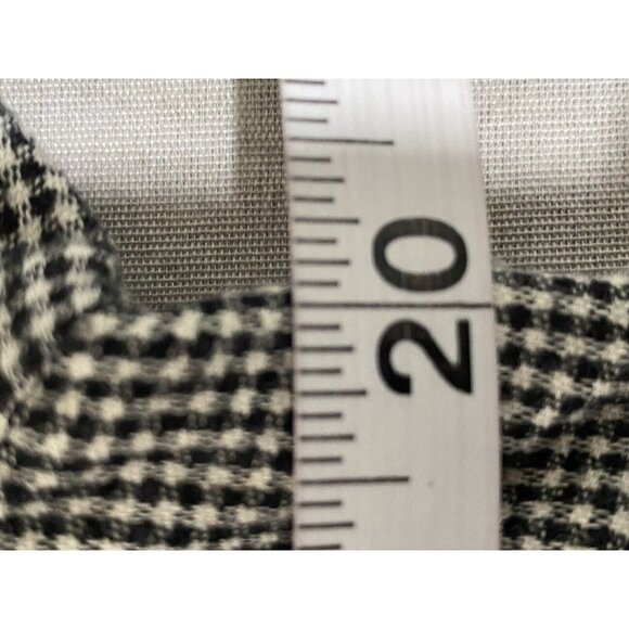 NWT Treasure & Bond Women’s Long Sleeve Flannel Shirt Button Black Size Small - Picture 3 of 10